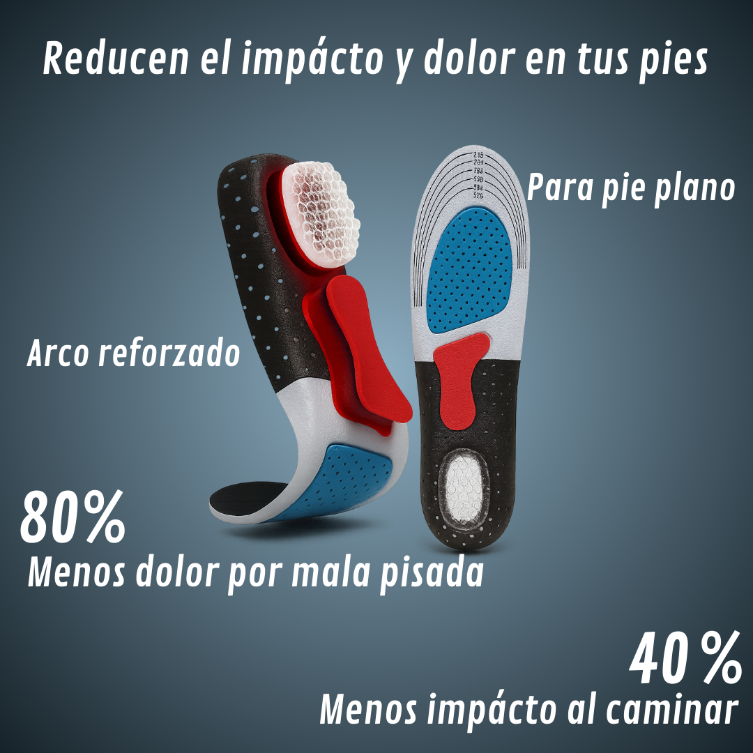 Plantillas de Alta Absorción de Impacto