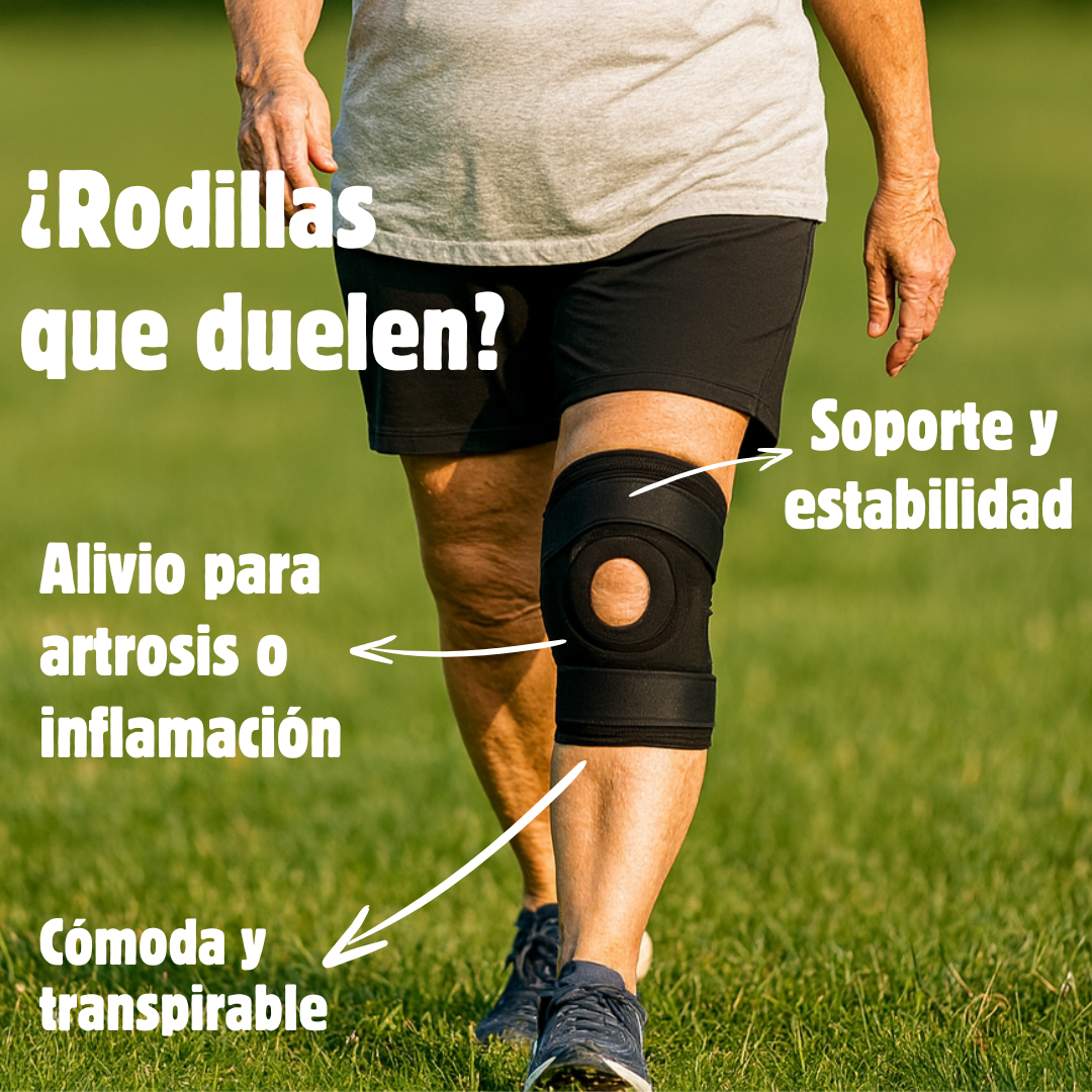 Rodillera ortopédica con Estabilizador y Almohadilla