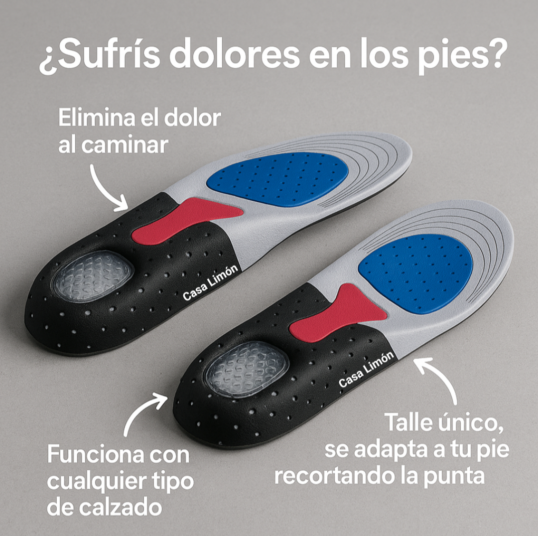 Plantillas de Alta Absorción de Impacto