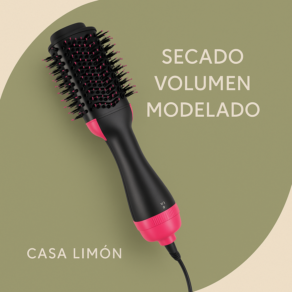 Cepillo Secador y alisador de pelo